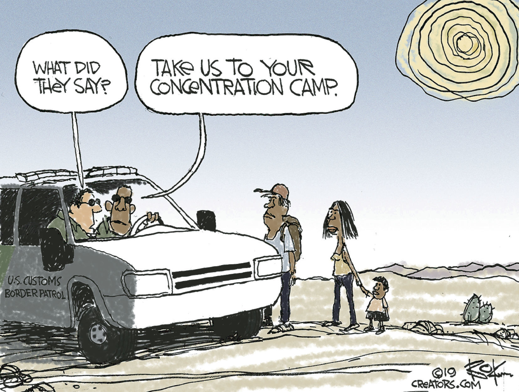 Sunday cartoon